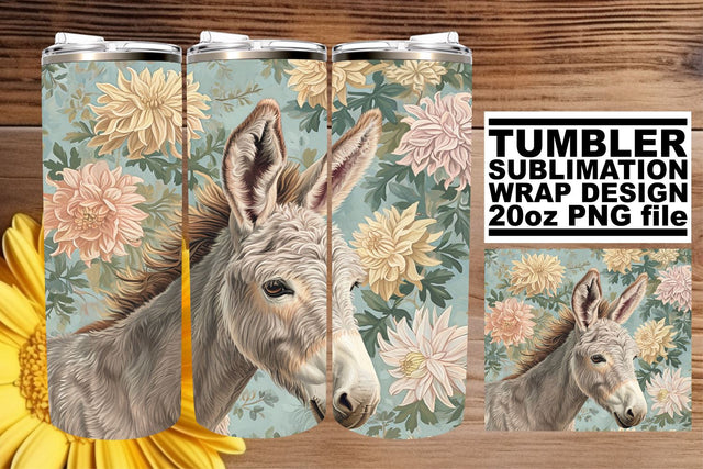 Spring Farmyard Wonders Tumbler Sublimation - 20oz Sublimation afrosvg 