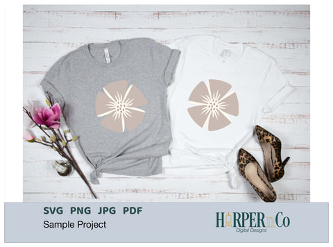 Spring Flower 1 SVG PNG Cut EPS File SVG HarperNCo 