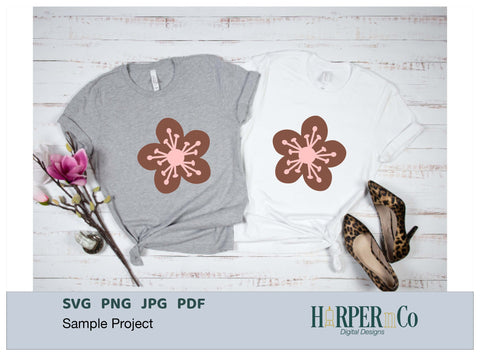 Spring Flower 2 SVG PNG Cut EPS File SVG HarperNCo 