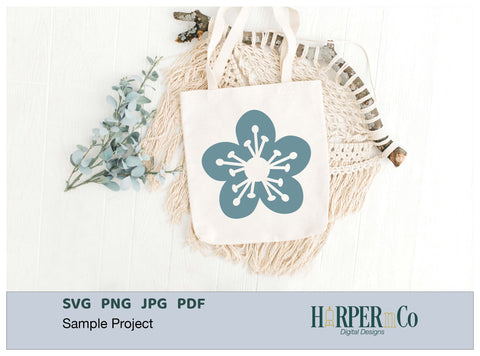 Spring Flower 3 SVG PNG Cut EPS File SVG HarperNCo 