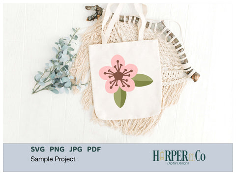 Spring Flower 4 SVG PNG Cut EPS File SVG HarperNCo 