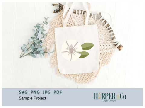 Spring Flower 5 SVG PNG Cut EPS File SVG HarperNCo 