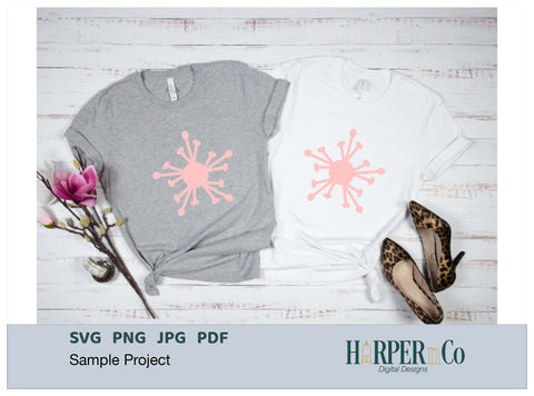 Spring Flower 7 SVG PNG Cut EPS File SVG HarperNCo 