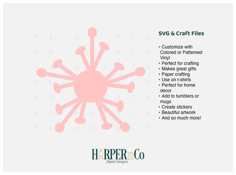 Spring Flower 7 SVG PNG Cut EPS File SVG HarperNCo 