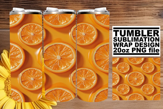 Spring Fruits Sublimation Design for 20oz Tumblers Sublimation afrosvg 