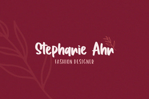 Spring Garden Font Dm Letter Studio 