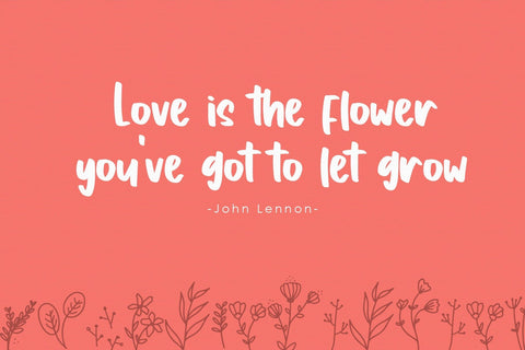 Spring Garden Font Dm Letter Studio 