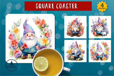 Spring gnomes png | Easter sublimation designs Sublimation Olga Boat Design 