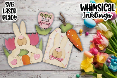 Spring Has Sprung Laser SVG Set SVG Whimsical Inklings 