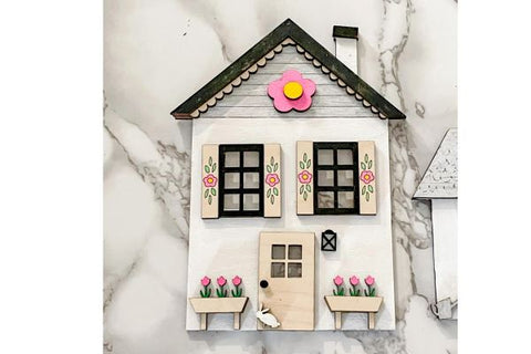 Spring House Laser SVG File SVG Crafting With Brenna 