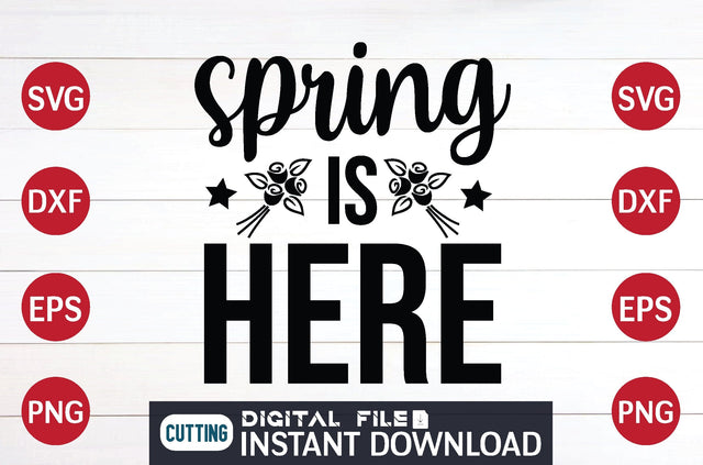 Spring is here svg SVG designer krishna 