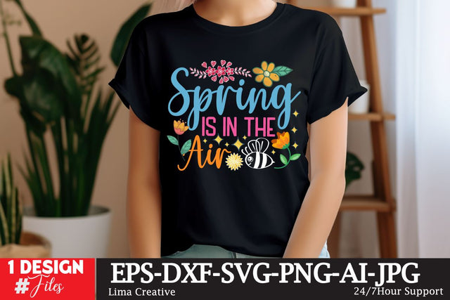 Spring Is In The Air SVG CUt File SVG Insomnia Std 
