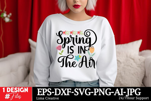Spring Is In The Air SVG Cut File SVG Insomnia Std 
