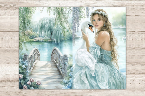 Spring Junk Journal | Lake Junk Journal SVG GlamArtZhanna 