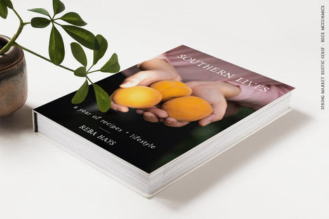 Spring Market Rustic Farmhouse Serif Font Beck McCormick 