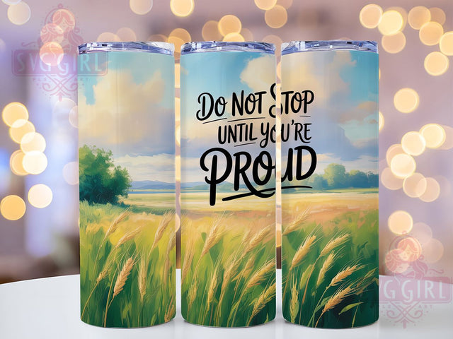 Spring Motivational 20oz Tumbler, Inspirational Gift, Sublimation Wrap, Positive Mug, 20oz Tumbler Design, Motivational Quote Art, Seasonal Theme Sublimation SvggirlplusArt 