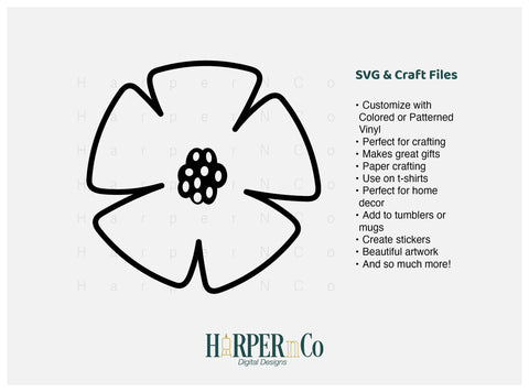 Spring Outline 12 SVG PNG Cut EPS File SVG HarperNCo 