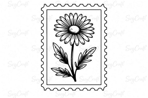 Spring Postal Stamps SVG Bundle | Vintage Floral SVG Bundle SVG Svgcraft 