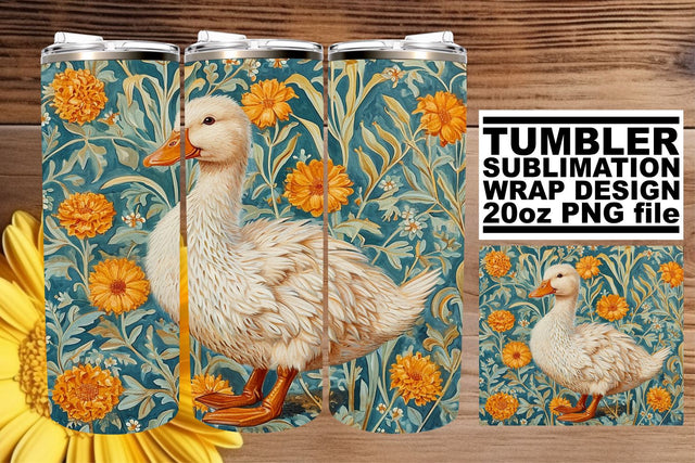 Spring Serenade Tumbler Bliss - Farmyard Beauty Sublimation afrosvg 