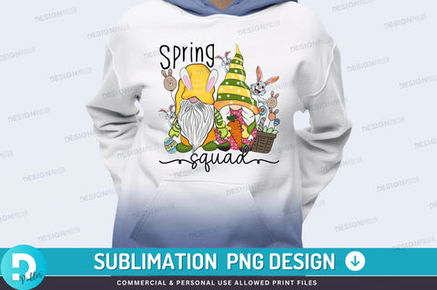 Spring squad PNG Design Sublimation Regulrcrative 