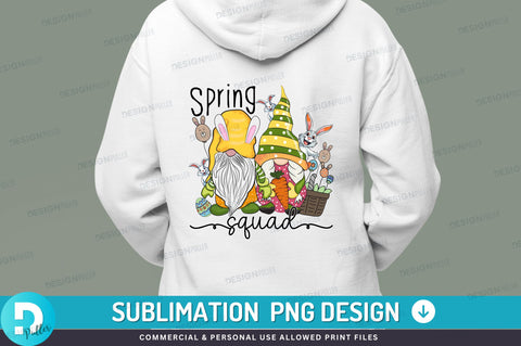 Spring squad PNG Design Sublimation Regulrcrative 
