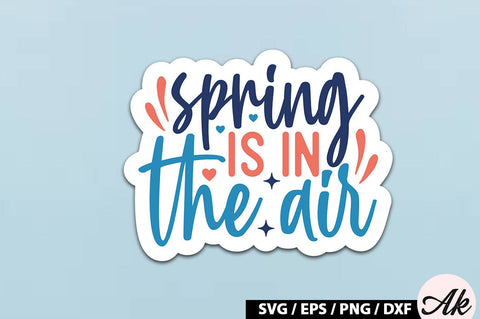 Spring Sticker SVG Bundle SVG akazaddesign 