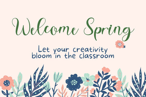 Spring Style Font Prasetya Letter 