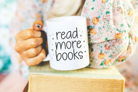 Spring Sunset - Cute Font Font KA Designs 