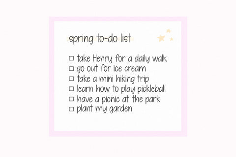 Spring Sunset - Cute Font Font KA Designs 