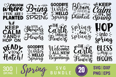 Spring Svg bundle SVG Designangry 