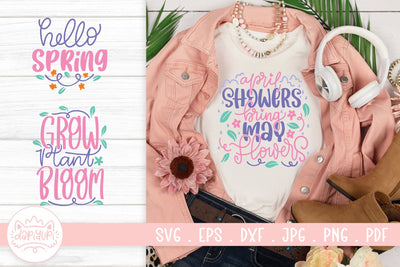 Spring SVG Cut File SVG dapiyupi store 