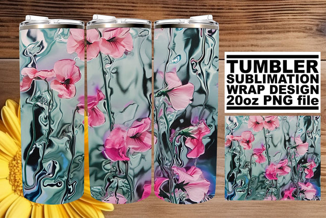 Spring Symphony Sublimation: Whimsical Petals Sublimation afrosvg 