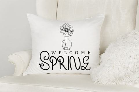 Spring Vibes - A Quirky Handlettered Font Font CraftLabSVG 