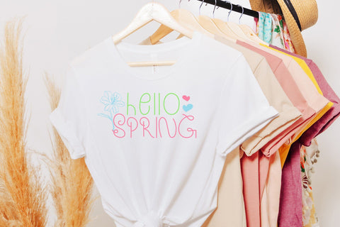 Spring Vibes - A Quirky Handlettered Font Font CraftLabSVG 