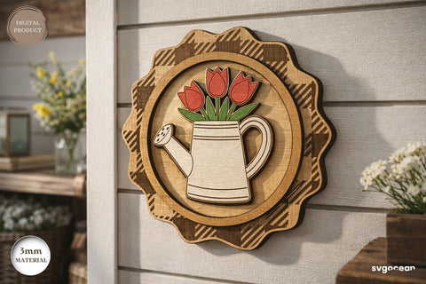 Spring Wall Signs Laser Cut Bundle SVG SvgOcean 