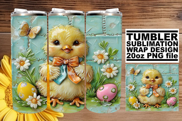 Spring Wildlife Tumbler Wrap Joy Sublimation afrosvg 