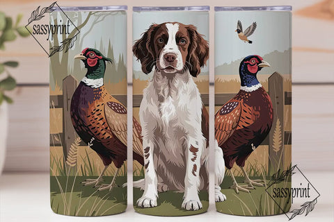 Springer SpaTHSPl & Pheasants 20oz Sublimation sassyprint 