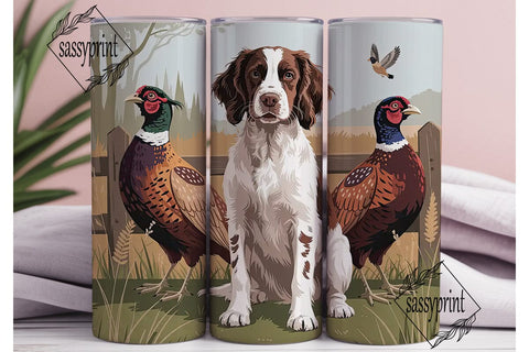 Springer SpaTHSPl & Pheasants 20oz Sublimation sassyprint 