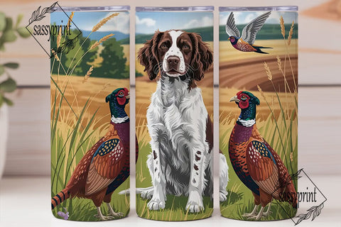Springer SpaTHSPl & Pheasants 20oz Sublimation sassyprint 