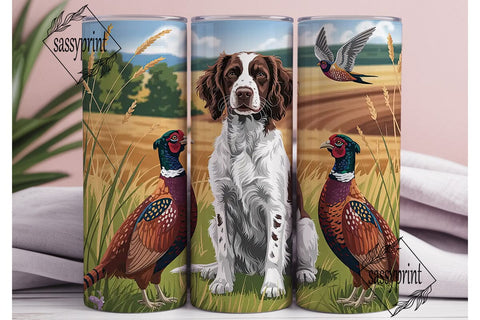 Springer SpaTHSPl & Pheasants 20oz Sublimation sassyprint 