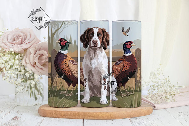 Springer SpaTHSPl & Pheasants 20oz Sublimation sassyprint 