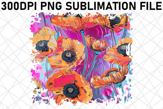 Spring's Delicate Floral Sublimation Art Sublimation afrosvg 