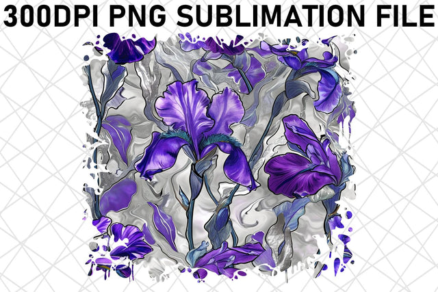 Spring's Vibrant Floral Creations Sublimation afrosvg 