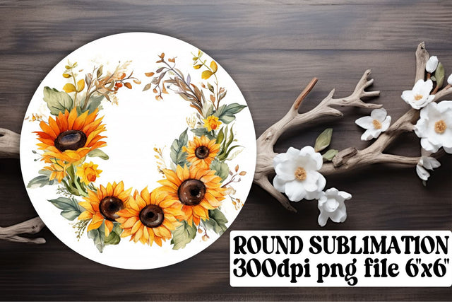 SpringThemed Watercolor Flower Keychain Sublimation afrosvg 