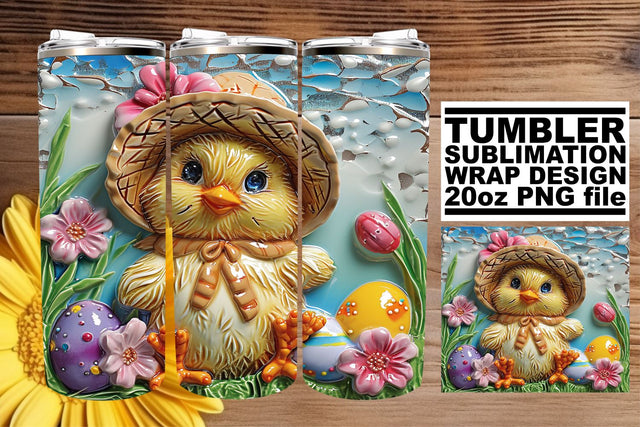 Springtime 3D Animal Mug Design Sublimation afrosvg 