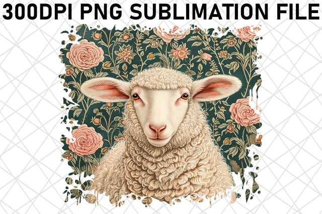 Springtime Barnyard Bloom Sublimation Sublimation afrosvg 