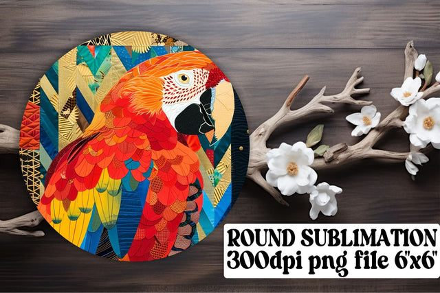 Springtime Bird Sublimation Ornaments Pack Sublimation afrosvg 