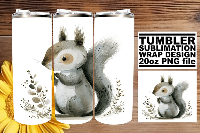 Springtime Boho Animal Friends Sublimation - 20oz Tumbler Sublimation afrosvg 