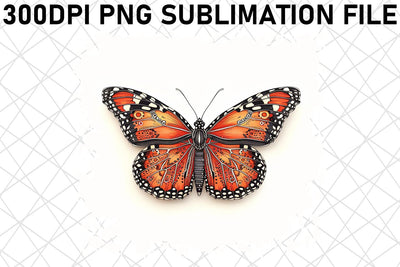 Springtime Butterfly Magic Sublimation afrosvg 