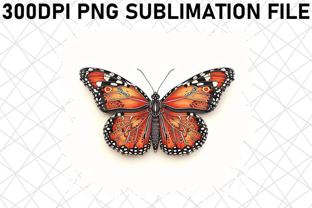 Springtime Butterfly Magic Sublimation afrosvg 